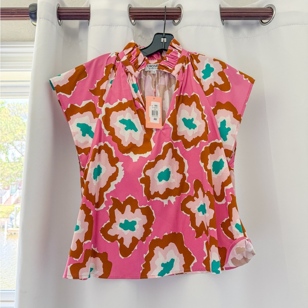 CROSBY by Mollie Burch Wilkes Top in Bloom